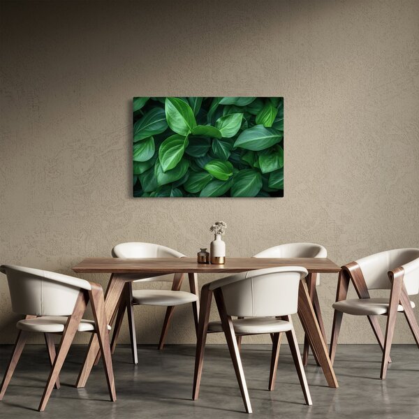 Slika - Zeleno lišće (90x60 cm)