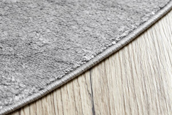 Tepih MEFE moderna Krug 6182 Beton - Strukturne, dvije razine flora Siva