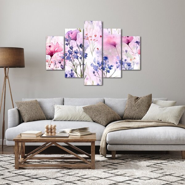 Slika - Akvarel livada (150x105 cm)