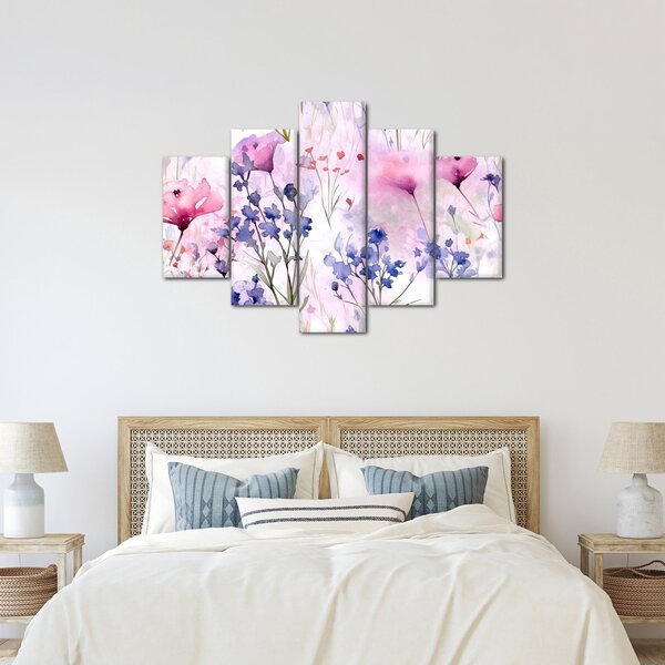 Slika - Akvarel livada (150x105 cm)