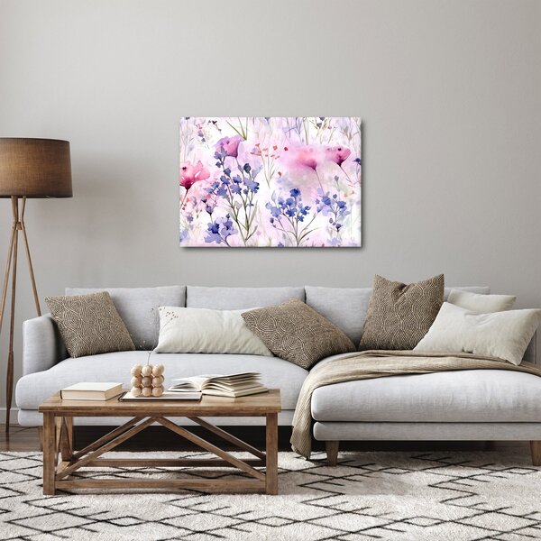 Slika - Akvarel livada (70x50 cm)