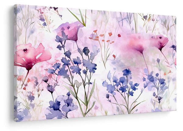 Slika - Akvarel livada (90x60 cm)