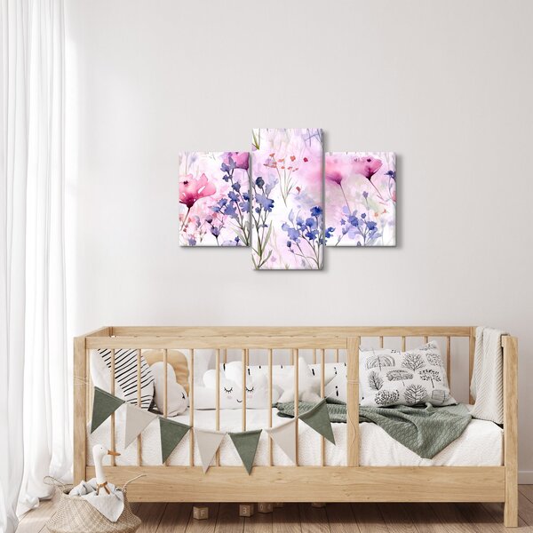 Slika - Akvarel livada (90x60 cm)