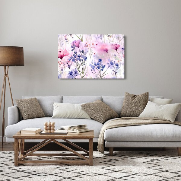 Slika - Akvarel livada (90x60 cm)