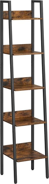 Regal TAYLOR 5 polica 170x33,8 cm, rustikalno smeđi