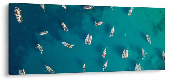 Slika - Jedrilice (120x50 cm)