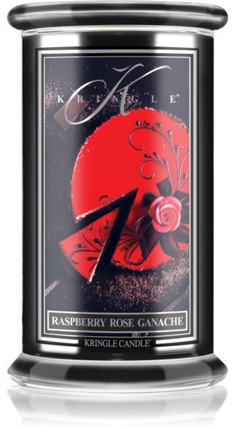 Kringle Candle Reserve Raspberry Rose Ganache mirisna svijeća 623 g