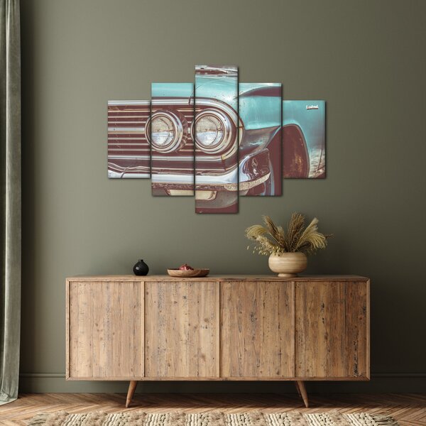Slika - Auto, vintage (150x105 cm)