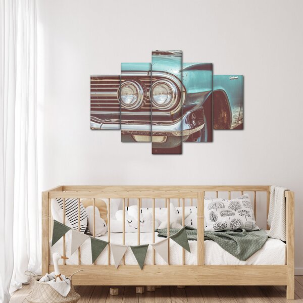 Slika - Auto, vintage (150x105 cm)