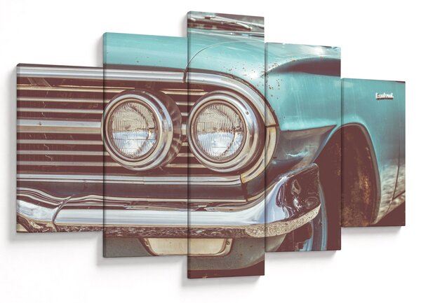 Slika - Auto, vintage (150x105 cm)