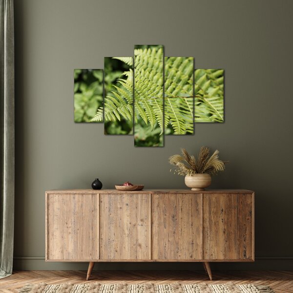 Slika - List paprati (150x105 cm)