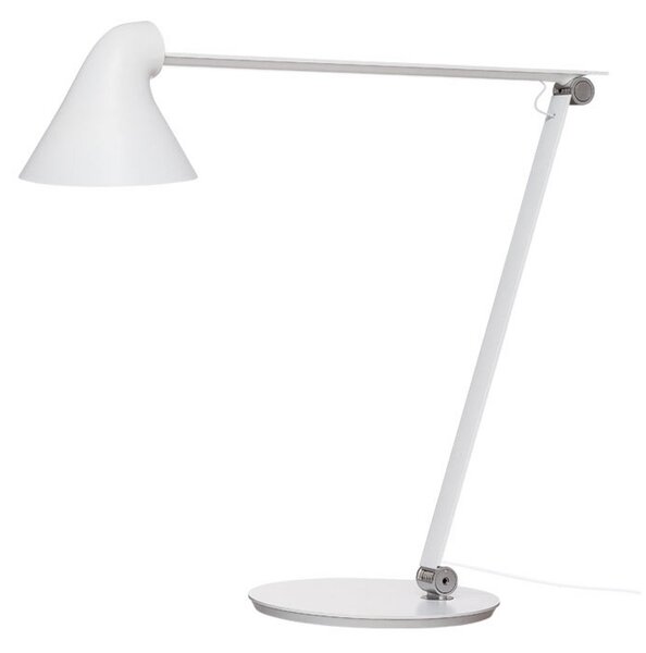 Stolne Lampa Louis Poulsen, NJP, prigušiv, Bijela, Dnevna soba, Metal, Dizajn