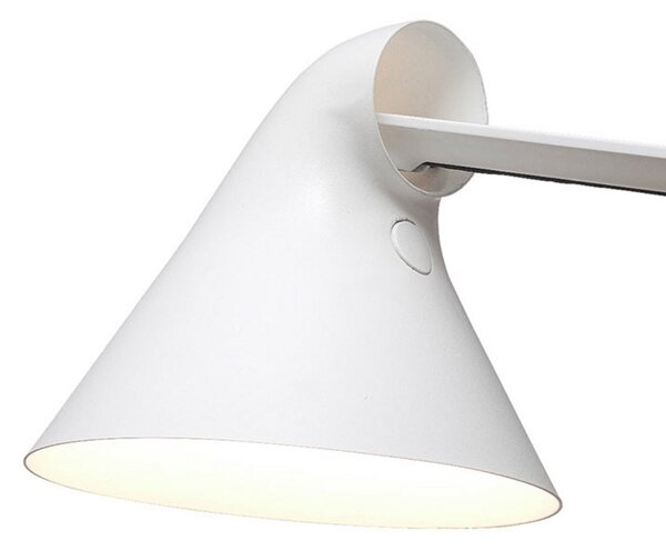 Stolne Lampa Louis Poulsen, NJP, prigušiv, Bijela, Dnevna soba, Metal, Dizajn