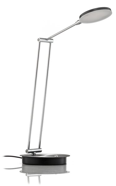 Stolne Lampa Lucande, Ensley, prigušiv, Crno, Dnevna soba, Metal, Moderan