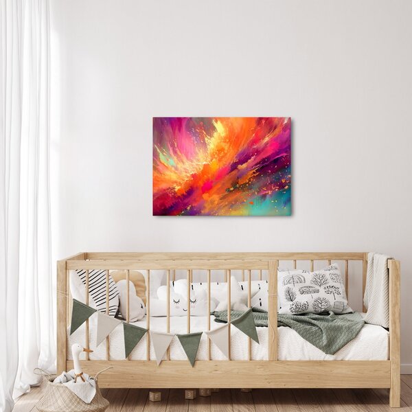 Slika - Dinamička apstrakcija (70x50 cm)