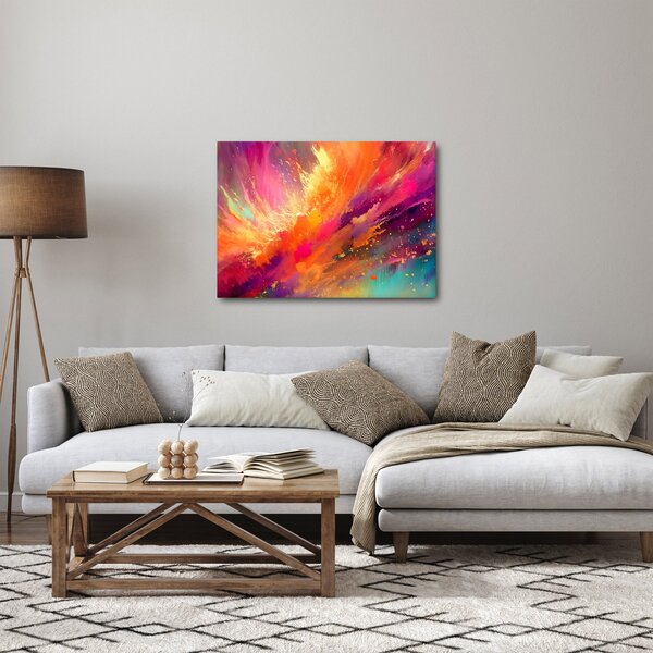 Slika - Dinamička apstrakcija (70x50 cm)