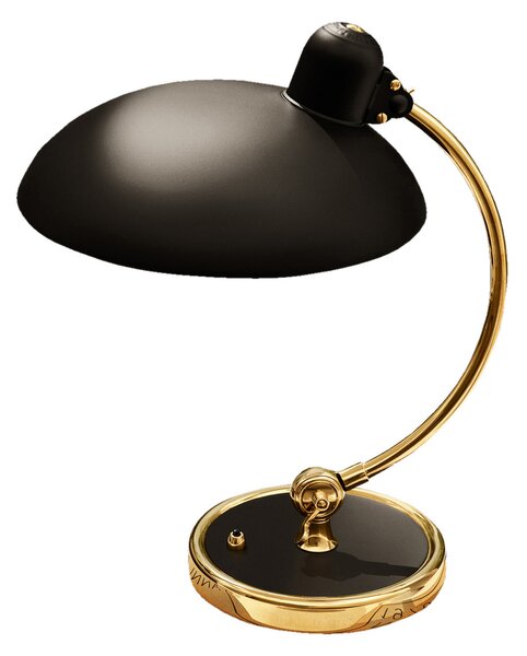 Stolne Lampa FRITZ HANSEN, Kaiser Idell 6631-T Luxus, Zlato / mjed, Dnevna soba, Metal, Dizajn