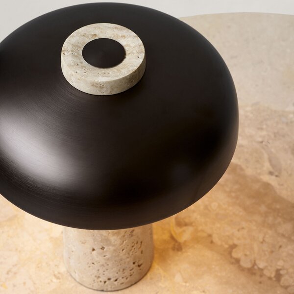 Stolne Lampa Audo Copenhagen, Reverse, prigušiv, Bež, Dnevna soba, Kamen, Dizajn