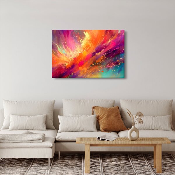 Slika - Dinamička apstrakcija (90x60 cm)