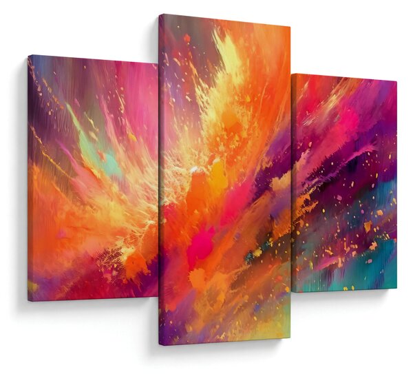 Slika - Dinamička apstrakcija (90x60 cm)