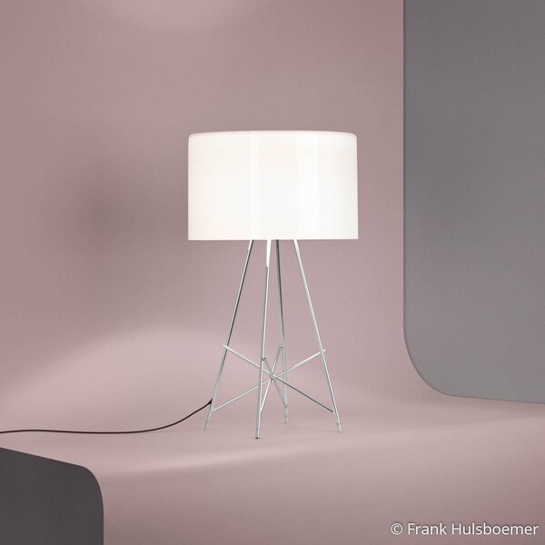 Stolne Lampa FLOS, RAY, prigušiv, Bijela, Dnevna soba, Metal, Dizajn