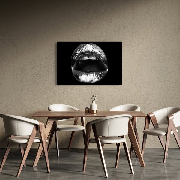 Slika - Sjajne usne (90x60 cm)