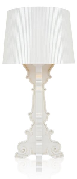 Stolne Lampa Kartell, Bourgie, prigušiv, Bijela, Dnevna soba, Plastika, Dizajn