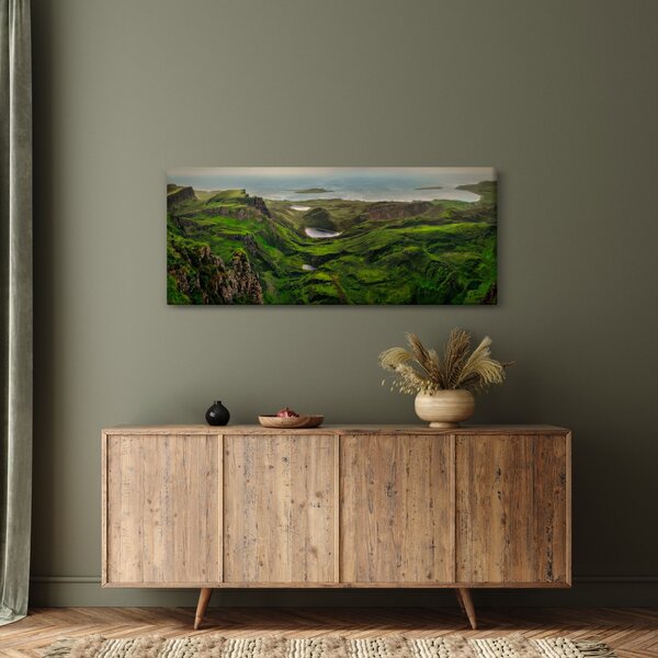 Slika - Quiraing, Škotska (120x50 cm)