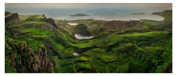 Slika - Quiraing, Škotska (120x50 cm)