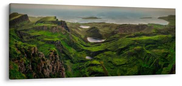 Slika - Quiraing, Škotska (120x50 cm)