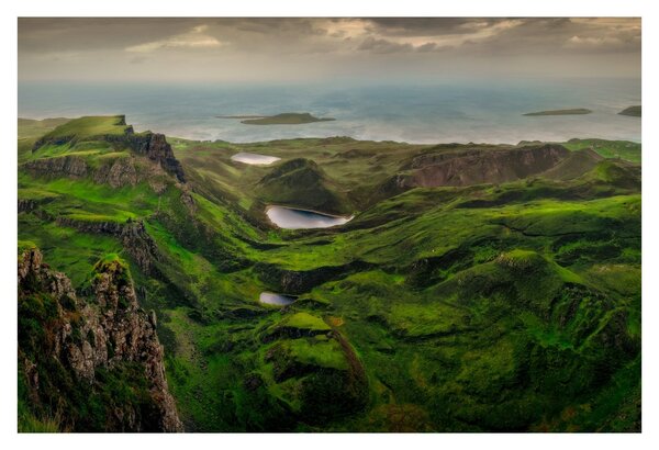 Slika - Quiraing, Škotska (90x60 cm)
