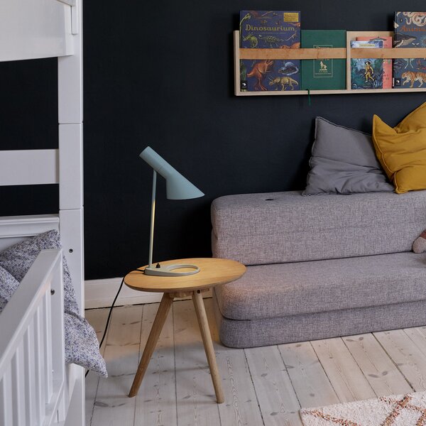 Stolne Lampa Louis Poulsen, AJ Mini, Plava, Dnevna soba, Metal, Dizajn