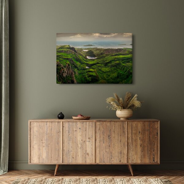 Slika - Quiraing, Škotska (90x60 cm)