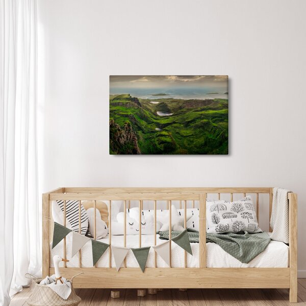 Slika - Quiraing, Škotska (90x60 cm)