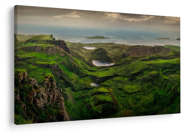 Slika - Quiraing, Škotska (90x60 cm)