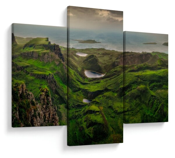 Slika - Quiraing, Škotska (90x60 cm)
