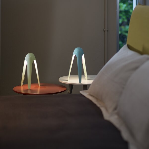 Stolne Lampa Martinelli Luce, Cyborg, Plava, Dnevna soba, Metal, Dizajn