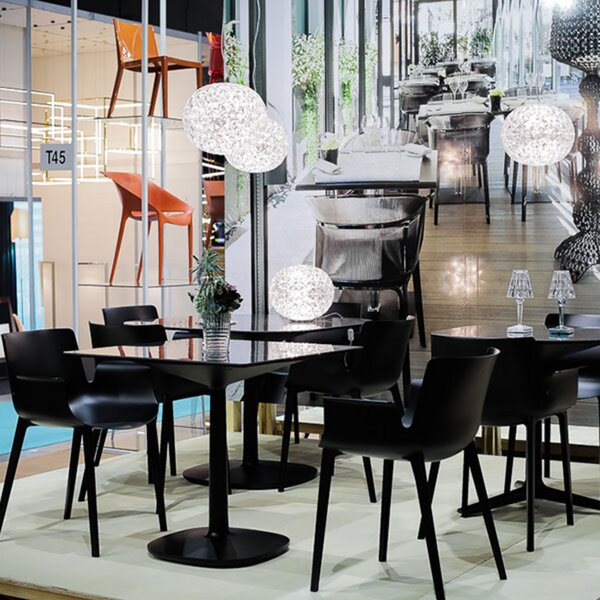 Stolne Lampa Kartell, Planet, Providna, Dnevna soba, Plastika, Dizajn