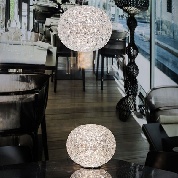 Stolne Lampa Kartell, Planet, Providna, Dnevna soba, Plastika, Dizajn