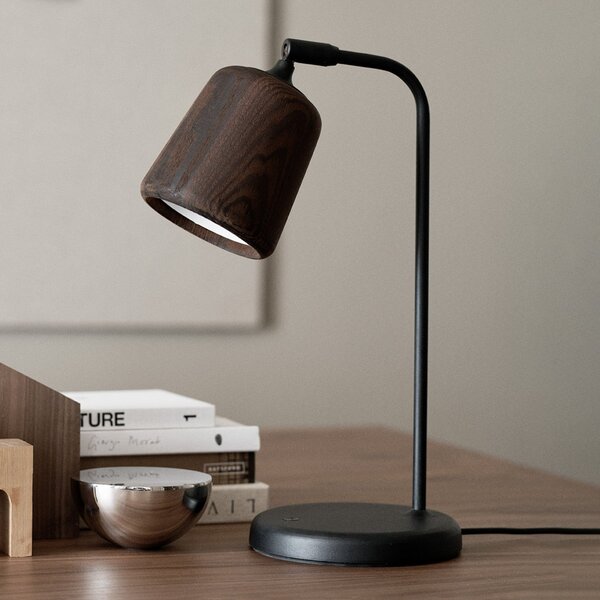 Stolne Lampa New Works, Material The Originals, prigušiv, Crno, Dnevna soba, Metal, Dizajn
