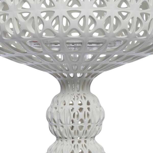 Stolne Lampa Kartell, Mini Kabuki, prigušiv, Bijela, Dnevna soba, Plastika, Dizajn
