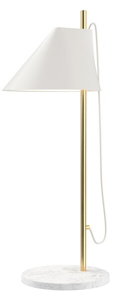Stolne Lampa Louis Poulsen, Yuh Brass, prigušiv, Bijela, Spavaća soba, Metal, Dizajn