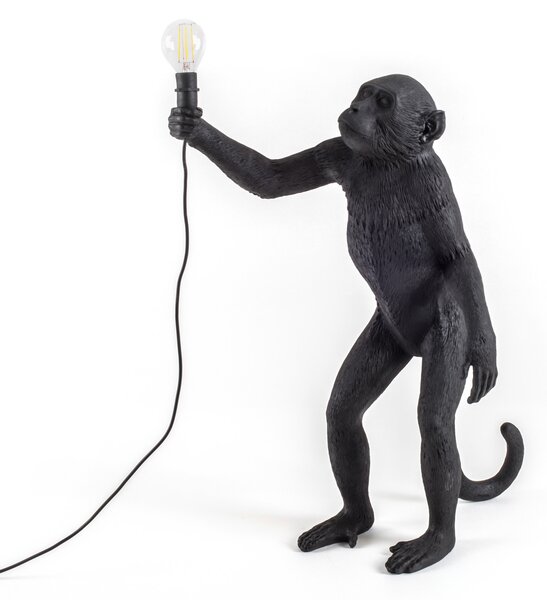 Vanjske Svjetiljka SELETTI, Monkey Lamp, Crno, Plastika, Dizajn