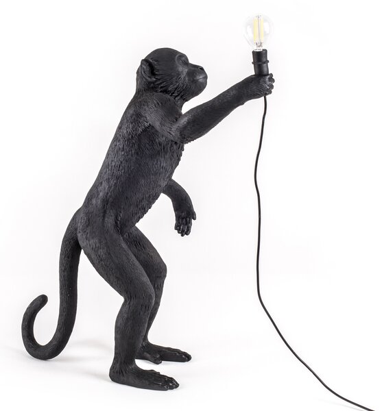 Vanjske Svjetiljka SELETTI, Monkey Lamp, Crno, Plastika, Dizajn