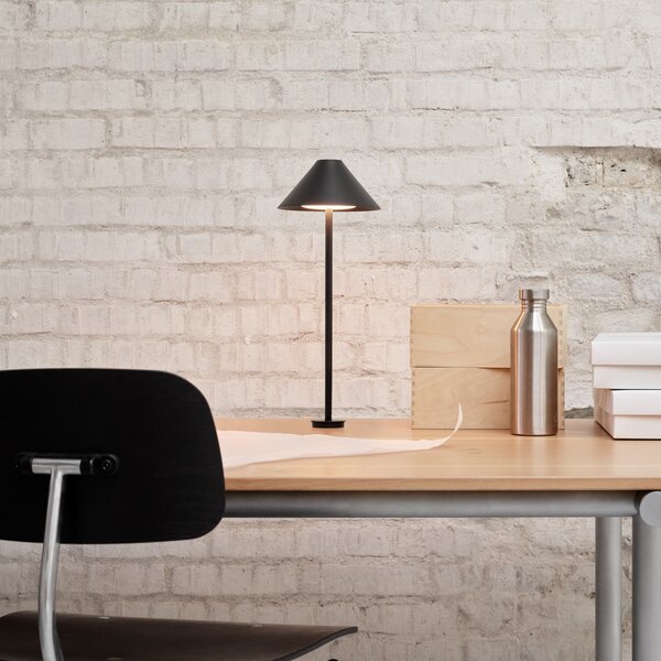 Stolne Lampa Louis Poulsen, Keglen, prigušiv, Bijela, Dnevna soba, Metal, Dizajn
