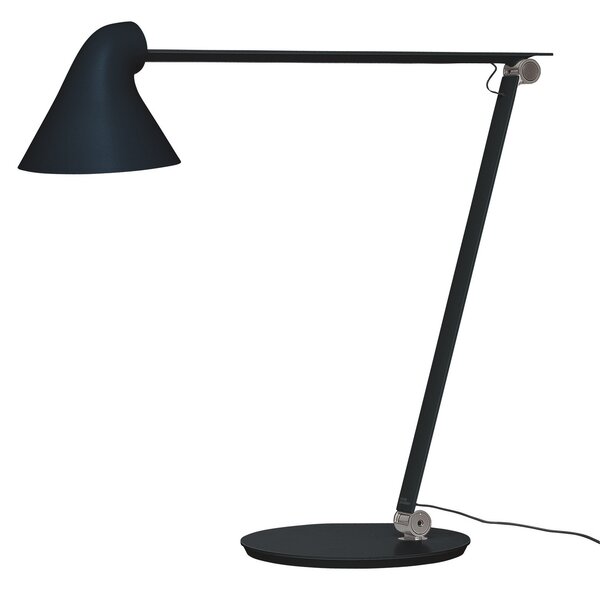 Stolne Lampa Louis Poulsen, NJP, prigušiv, Crno, Dnevna soba, Metal, Dizajn
