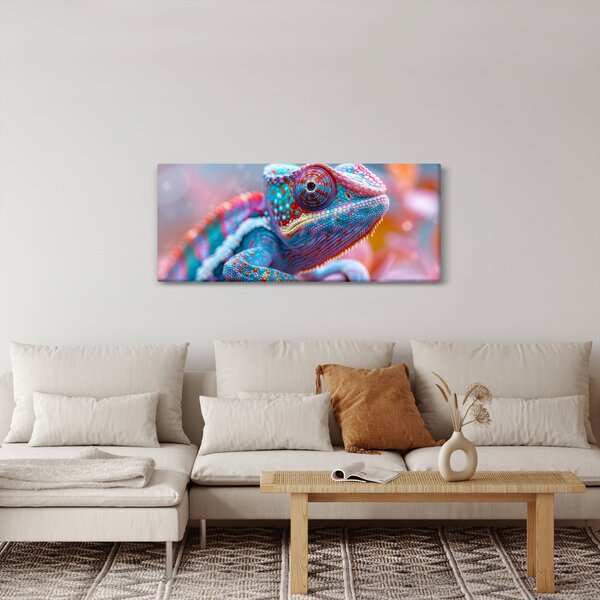 Slika - Šareni kameleon (120x50 cm)