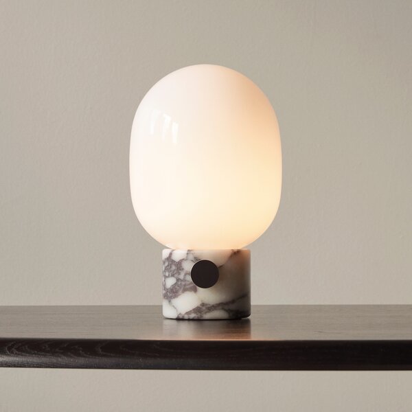 Stolne Lampa Audo Copenhagen, JWDA, prigušiv, Bijela, Dnevna soba, Staklo, Dizajn