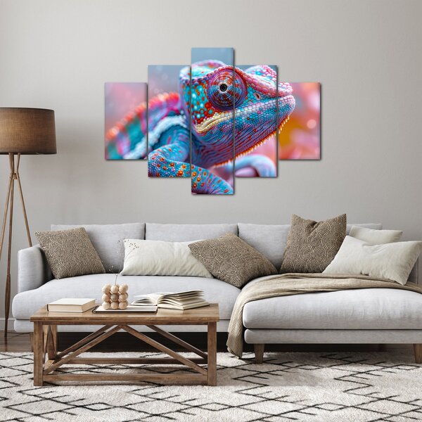 Slika - Šareni kameleon (150x105 cm)