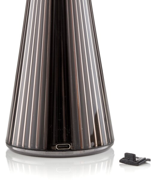 Stolne Lampa Kartell, Space, Sivo, Dnevna soba, Plastika, Dizajn